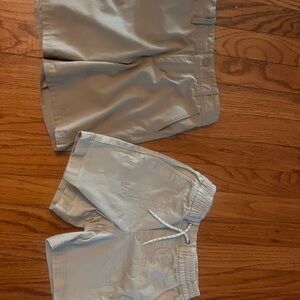 Janie jack kaki shorts 2 pairs one dry fit one shorter fit